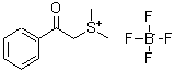 CAS 登录号：24806-57-3， 二甲基(2-氧代-2-苯基乙基)锍四氟硼酸盐