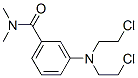 CAS#: 24813-06-7, 3-[Bis(2-Chloroethyl)Amino]-N,N-Dimethylbenzamide