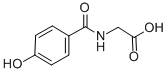 CAS 登录号：2482-25-9， N-(4-羟基苯甲酰基)-甘氨酸