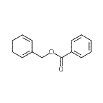 CAS#: 24851-91-0, 1,5-Cyclohexadien-1-Ylmethyl Benzoate