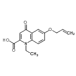 CAS#: 248596-48-7, 6-(Allyloxy)-1-Ethyl-4-Oxo-1,4-Dihydro-2-Quinolinecarboxylic Acid