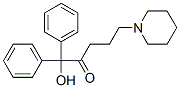 CAS 登录号：24860-78-4， 1,1-二苯基-1-羟基-5-哌啶-2-戊酮