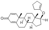CAS#: 2487-63-0, (17b)-17-(1-Cyclopenten-1-yloxy)-Androsta-1,4-dien-3-one