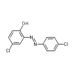 CAS#: 2491-55-6, 4-Chloro-2-[(E)-(4-Chlorophenyl)Diazenyl]Phenol
