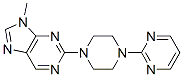 CAS 登录号：24926-44-1， 9-甲基-2-[4-(2-嘧啶基)-1-哌嗪基]-9H-嘌呤
