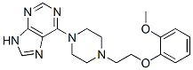 CAS#: 24926-58-7, 6-[4-[2-(2-Methoxyphenoxy)Ethyl]-1-Piperazinyl]-9H-Purine