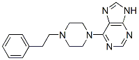 CAS 登录号：24951-02-8， 6-(4-苯乙基-1-哌嗪基)-9H-嘌呤