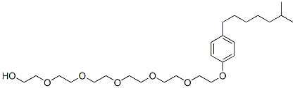 CAS#: 2497-58-7, 17-[4-(1,1,3,3-Tetramethylbutyl)phenoxy]-3,6,9,12,15-Pentaoxaheptadecan-1-ol