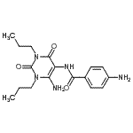 CAS#: 249929-79-1, 4-Amino-N-(6-Amino-2,4-Dioxo-1,3-Dipropyl-1,2,3,4-Tetrahydro-5-Pyrimidinyl)Benzamide