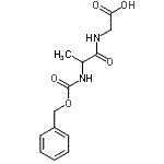 CAS 登录号：2503-31-3， N-[(苄氧基)羰基]丙氨酰甘氨酸
