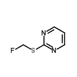 CAS#: 250690-55-2, 2-[(Fluoromethyl)Sulfanyl]Pyrimidine