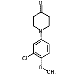 CAS 登录号：250718-96-8， 1-(3-氯-4-甲氧基苯基)-4-哌啶酮
