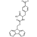 CAS 登录号：250740-52-4， N-[(9H-芴-9-基甲氧基)羰基]-4-硝基苯丙氨酸