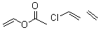 CAS 登录号：25085-46-5， 乙酸乙烯酯与氯乙烯和乙烯的聚合物