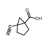 CAS#: 25090-49-7, 5-Cyanobicyclo[3.1.0]Hexane-1-Carboxylic Acid