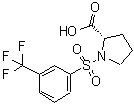 CAS#: 251096-97-6, 1-[[3-(Trifluoromethyl)Phenyl]Sulfonyl]-Proline