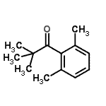 CAS 登录号：25115-80-4， 1-(2,6-二甲基苯基)-2,2-二甲基-1-丙酮