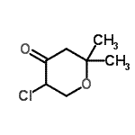 CAS#: 2512-95-0, 5-Chloro-2,2-Dimethyltetrahydro-4H-Pyran-4-One