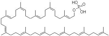 CAS 登录号：25126-51-6， 十一联异戊烯基磷酸酯