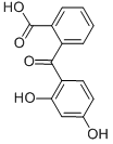 CAS 登录号：2513-33-9， 2-(2,4-二羟基苯甲酰)苯甲酸
