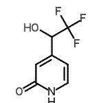 CAS#: 251352-67-7, 4-(2,2,2-Trifluoro-1-Hydroxyethyl)-2(1H)-Pyridinone