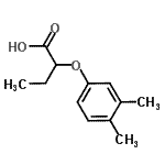 CAS#: 25140-78-7, 2-(3,4-Dimethylphenoxy)Butanoic Acid