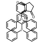 CAS#: 251567-28-9, Bromo(2,5-Dioxo-1-Pyrrolidinyl)Palladium - Triphenylphosphine (1:2)