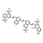 CAS#: 25180-17-0, 3-[[4-[[4-[(7-Amino-1-Hydroxy-3-Sulfo-2-Naphthyl)Azo]-6-Sulfo-1-Naphthyl]Azo]-1-Naphthyl]Azo]Naphthalene-1,5-Disulfonic Acid