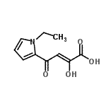CAS#: 251923-31-6, (2Z)-4-(1-Ethyl-1H-Pyrrol-2-Yl)-2-Hydroxy-4-Oxo-2-Butenoic Acid