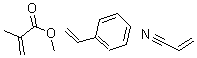 CAS#: 25213-88-1, 2-Methyl-2-Propenoic Acid Methyl Ester Polymer With Ethenylbenzene And 2-Propenenitrile