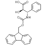 CAS#: 252206-27-2, (2R,3S)-3-{[(9H-Fluoren-9-Ylmethoxy)Carbonyl]Amino}-2-Hydroxy-3-Phenylpropanoic Acid