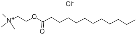 CAS#: 25234-60-0, N,N,N-Trimethyl-2-[(1-Oxododecyl)Oxy]-Ethanaminium Chloride (1:1)