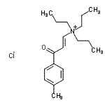 CAS#: 252367-60-5, (1E)-3-(4-Methylphenyl)-3-Oxo-N,N,N-Tripropyl-1-Propen-1-Aminium Chloride