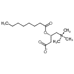 CAS#: 25243-95-2, (3S)-3-(Octanoyloxy)-4-(Trimethylammonio)Butanoate