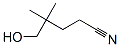 CAS#: 25252-68-0, 5-Hydroxy-4,4-Dimethyl-Pentanenitrile