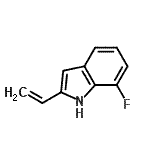 CAS#: 252553-41-6, 7-Fluoro-2-Vinyl-1H-Indole