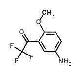 CAS#: 252580-28-2, 1-(5-Amino-2-Methoxyphenyl)-2,2,2-Trifluoroethanone
