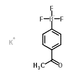 CAS#: 252726-24-2, Potassium (4-Acetylphenyl)(Trifluoro)Borate(1-)