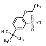 CAS#: 252898-57-0, 2-Ethoxy-5-(2-Methyl-2-Propanyl)Benzenesulfonyl Chloride