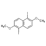 CAS#: 25315-12-2, 1,5-Diiodo-2,6-Dimethoxynaphthalene
