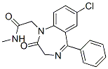 CAS 登录号：2533-31-5， 2-(7-氯-2-氧代-5-苯基-3H-1,4-苯并二氮杂卓-1-基)-N-甲基乙酰胺