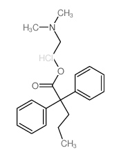 CAS 登录号：25347-16-4， 2,2-二苯基-戊酸 2-(二甲基氨基)乙基酯盐酸盐
