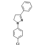 CAS#: 2535-78-6, 1-(4-Chlorophenyl)-3-Phenyl-4,5-Dihydro-1H-Pyrazole