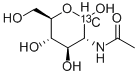 CAS#: 253679-94-6, 2-(Acetylamino)-2-Deoxy-D-Glucose-1-13C