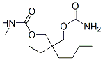 CAS 登录号：25385-23-3， N-甲基氨基甲酸 2-(氨基甲酰氧基甲基)-2-乙基己基酯