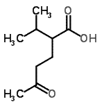 CAS#: 2543-54-6, 2-Isopropyl-5-Oxohexanoic Acid