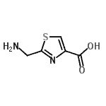 CAS#: 25438-22-6, 2-(Aminomethyl)-1,3-Thiazole-4-Carboxylic Acid