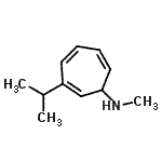 CAS#: 25469-37-8, 3-Isopropyl-N-Methyl-2,4,6-Cycloheptatrien-1-Amine