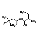 CAS#: 254888-06-7, 2-Methyl-2-Propanyl [(2R)-3-Methyl-2-Pentanyl]Carbamate