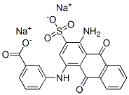 CAS#: 25492-71-1, Disodium 3-[(4-Amino-9,10-Dihydro-9,10-Dioxo-3-Sulpho-1-Anthracenyl)Amino]Benzoate